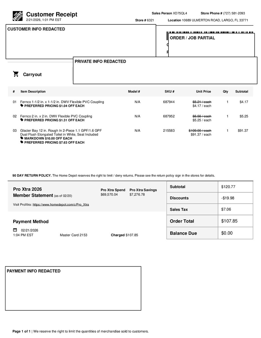 H6321 518440 Receipt