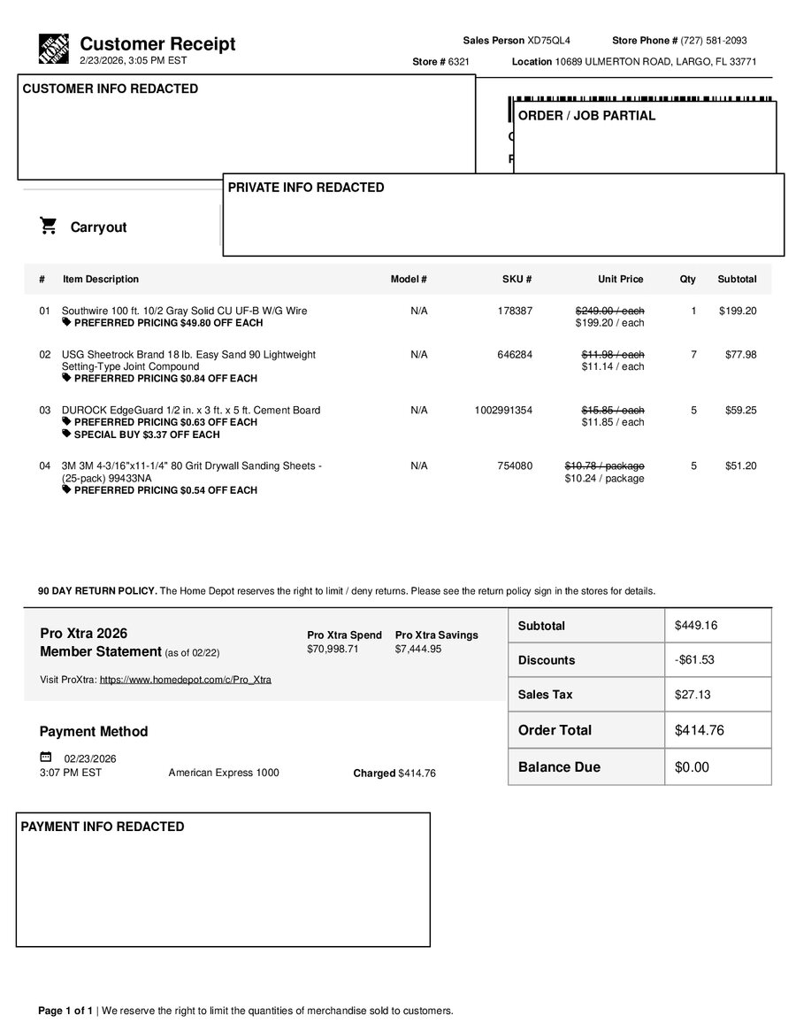 H6321 518703 Receipt
